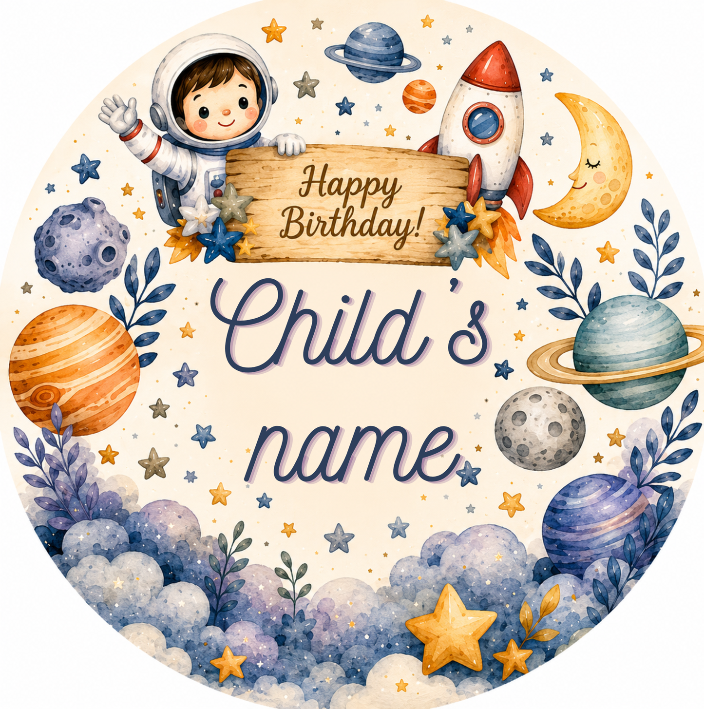 Space/Astronaut Birthday Table Decoration Kit