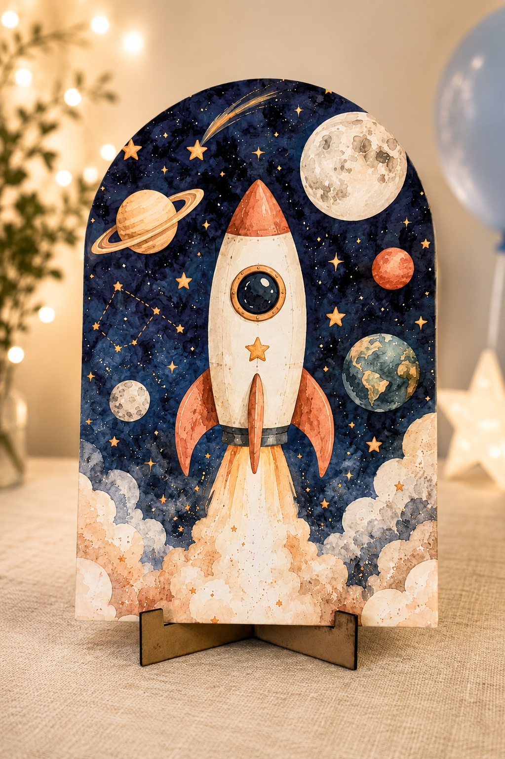Space/Astronaut Birthday Table Decoration Kit