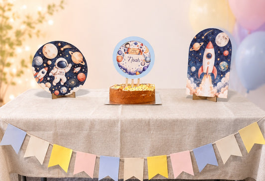 Space/Astronaut Birthday Table Decoration Kit